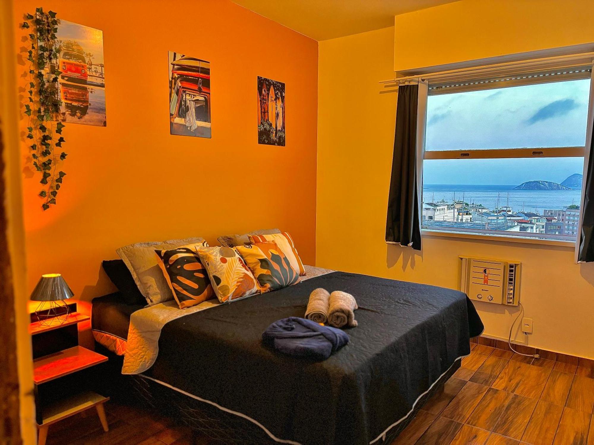 Vista Incrivel E Conforto Em Ipanema Quarto em Acomodações Particulares *