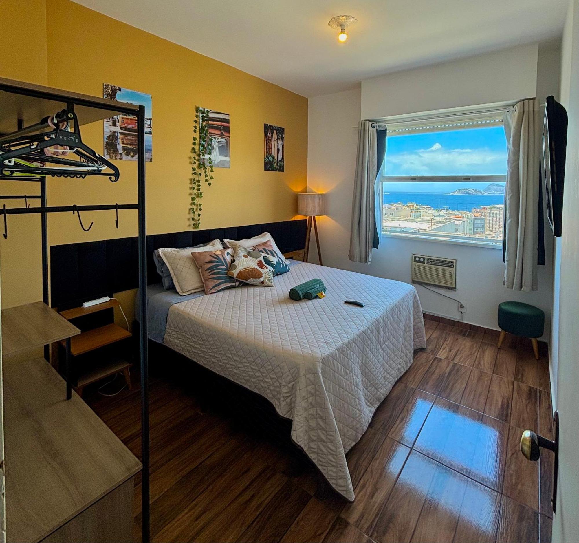Vista Incrivel E Conforto Em Ipanema Quarto em Acomodações Particulares